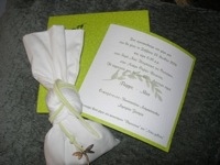 Wedding invitation 615